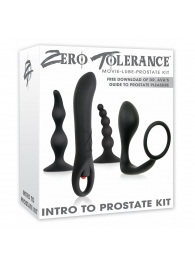 Набор стимуляторов простаты Intro To Prostate Kit - Zero Tolerance - во Владивостоке купить с доставкой