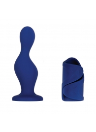 Мужской набор в синем цвете In s   Out s: вибромастурбатор и анальный плаг - Gender X - во Владивостоке купить с доставкой