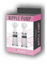 Вакуумные помпы для стимуляции сосков Nipple Pump - Erozon - купить с доставкой во Владивостоке