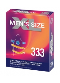 Стимулирующая насадка на пенис MEN SIZE 333 - Sitabella - во Владивостоке купить с доставкой