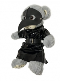 Плюшевый БДСМ-мишка в костюме чумного доктора - БДСМ Арсенал - купить с доставкой во Владивостоке