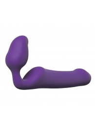 Фиолетовый безремневой страпон Queens L - Adrien Lastic - купить с доставкой во Владивостоке