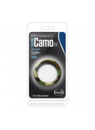 Эрекционное кольцо камуфляжной расцветки Silicone Camo Cock Ring - Blush Novelties - во Владивостоке купить с доставкой