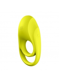 Желтое эрекционное кольцо Spectacular Duo - Satisfyer - во Владивостоке купить с доставкой