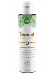 Массажное масло Vegan Coconut - 150 мл. - INTT - купить с доставкой во Владивостоке