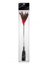 Стек-щекоталка Sweet Caress Feather Whip - 58 см. - Sweet Caress - купить с доставкой во Владивостоке