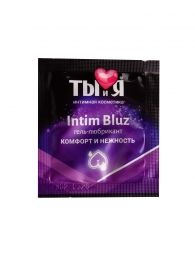 Гель-лубрикант Intim bluz в одноразовой упаковке - 4 гр. - Биоритм - купить с доставкой во Владивостоке