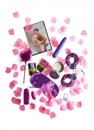 Эротический набор FANTASTIC PURPLE SEX TOY KIT - Toy Joy - купить с доставкой во Владивостоке