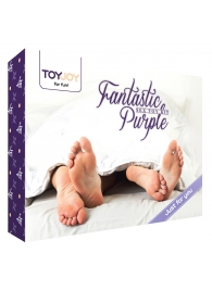 Эротический набор FANTASTIC PURPLE SEX TOY KIT - Toy Joy - купить с доставкой во Владивостоке