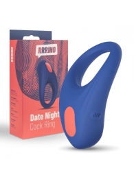 Синее эрекционное кольцо RRRING Date Night Cock Ring - FeelzToys - во Владивостоке купить с доставкой