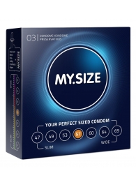 Презервативы MY.SIZE размер 57 - 3 шт. - My.Size - купить с доставкой во Владивостоке