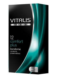 Контурные презервативы VITALIS PREMIUM comfort plus - 12 шт. - Vitalis - купить с доставкой во Владивостоке
