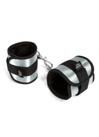 Серо-черные наручники Totally His - Fifty Shades of Grey - купить с доставкой во Владивостоке
