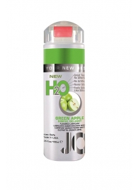 Ароматизированный любрикант на водной основе JO Flavored  Green Apple H2O - 150 мл. - System JO - купить с доставкой во Владивостоке