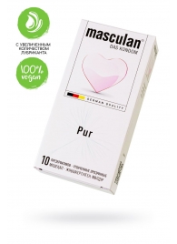Супертонкие презервативы Masculan Pur - 10 шт. - Masculan - купить с доставкой во Владивостоке