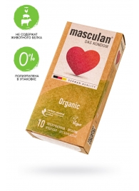 Экологически чистые презервативы Masculan Organic - 10 шт. - Masculan - купить с доставкой во Владивостоке