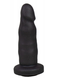 Черная реалистичная насадка-фаллоимитатор с головкой - 13 см. - LOVETOY (А-Полимер) - купить с доставкой во Владивостоке