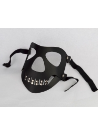 Черная маска  Череп  с пряжками - Sitabella - купить с доставкой #SOTBIT_REGIONS_UF_V_REGION_NAME#