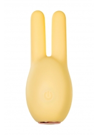 Желтый клиторальный стимулятор с ушками Mr. Bunny - Штучки-дрючки