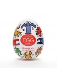 Мастурбатор-яйцо Keith Haring EGG DANCE - Tenga - во Владивостоке купить с доставкой