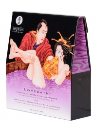 Соль для ванны Lovebath Sensual lotus, превращающая воду в гель - 650 гр. - Shunga - купить с доставкой во Владивостоке