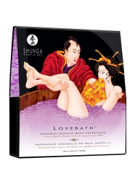 Соль для ванны Lovebath Sensual lotus, превращающая воду в гель - 650 гр. - Shunga - купить с доставкой во Владивостоке