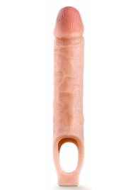 Телесная насадка на пенис 10 Inch Cock Sheath Extender - 25 см. - Blush Novelties - во Владивостоке купить с доставкой