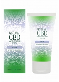 Крем для мастурбации для мужчин Natural CBD Masturbation Cream For Him - 50 мл. - Shots Media BV - купить с доставкой во Владивостоке