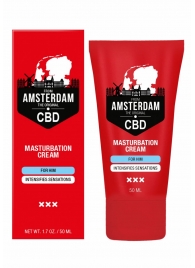 Крем для мастурбации для мужчин CBD from Amsterdam Masturbation Cream For Him - 50 мл. - Shots Media BV - купить с доставкой во Владивостоке