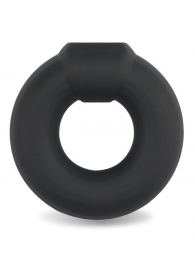 Черное эрекционное кольцо Ultra Soft Platinum Cure Silicone Cockring - Lovetoy - во Владивостоке купить с доставкой