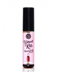 Бальзам для губ Lip Gloss Vibrant Kiss со вкусом колы - 6 гр. - Secret Play - купить с доставкой во Владивостоке