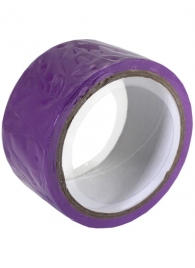 Фиолетовый скотч для связывания Bondage Tape - 15 м. - Eroticon - купить с доставкой во Владивостоке