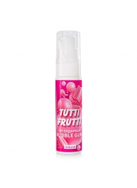 Интимный гель на водной основе Tutti-Frutti Bubble Gum - 30 гр. - Биоритм - купить с доставкой во Владивостоке