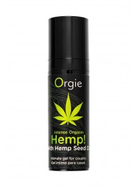 Возбуждающий интимный гель для пар ORGIE Hemp Intense Orgasm - 15 мл. - ORGIE - купить с доставкой во Владивостоке