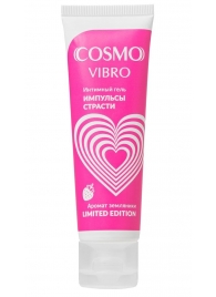 Возбуждающий гель на водно-силиконовой основе Cosmo Vibro с ароматом земляники - 50 гр. - Биоритм - купить с доставкой во Владивостоке