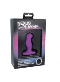 Фиолетовая вибровтулка Nexus G-Play+ M - Nexus Range - во Владивостоке купить с доставкой