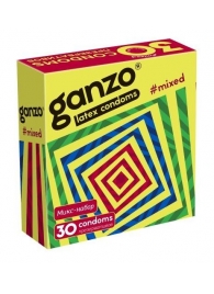 Микс-набор из 30 презервативов Ganzo Mixed - Ganzo - купить с доставкой во Владивостоке