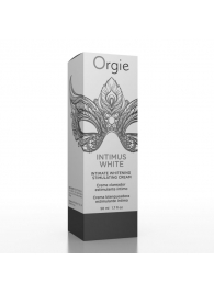 Осветляющий и стимулирующий крем Orgie Intimus White для интимных зон - 50 мл. - ORGIE - купить с доставкой во Владивостоке