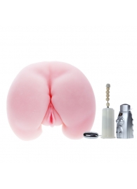 Вибрирующий мастурбатор-попка с ротацией и пультом управления - Baile - во Владивостоке купить с доставкой