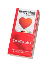Презервативы Masculan Sensitive plus - 10 шт. - Masculan - купить с доставкой во Владивостоке