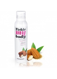 Массажная хрустящая пенка Tickle My Body Sweet Almonds с ароматом миндаля - 150 мл. - Love to Love - купить с доставкой во Владивостоке