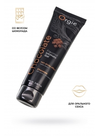 Интимный гель на водной основе Lube Tube Chocolate с шоколадным вкусом - 100 мл. - ORGIE - купить с доставкой во Владивостоке