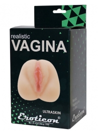 Телесный мастурбатор-вагина 3D - Eroticon - во Владивостоке купить с доставкой