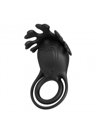 Черное эрекционное кольцо с вибрацией Ruben - Baile - во Владивостоке купить с доставкой