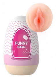 Мастурбатор-яйцо Funny Egg с входом-вагиной - Eroticon - во Владивостоке купить с доставкой
