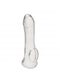 Прозрачная насадка на пенис Transparent Penis Enhancing Sleeve Extension - 15,9 см. - BlueLine - во Владивостоке купить с доставкой