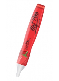 Ручка для рисования на теле Hot Pen со вкусом острого перца - HotFlowers - купить с доставкой во Владивостоке