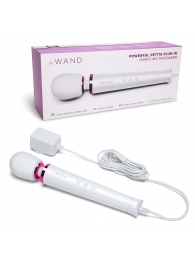 Белый проводной вибратор Le Wand Petite Vibrating Massager - 25 см. - Le Wand