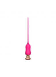 Розовый тонкий стимулятор Nipple Vibrator - 23 см. - I-MOON - купить с доставкой #SOTBIT_REGIONS_UF_V_REGION_NAME#
