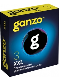 Презервативы увеличенного размера Ganzo XXL - 3 шт. - Ganzo - купить с доставкой во Владивостоке